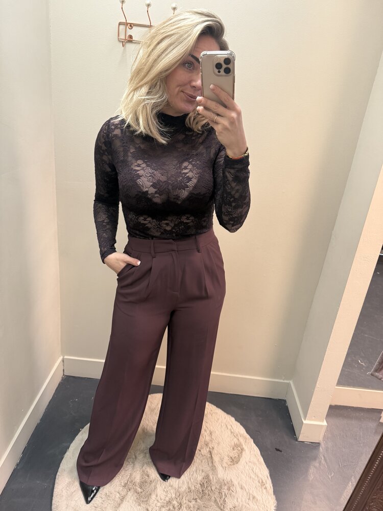 DAMES PANTALON BURGENDY