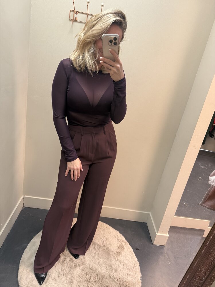 DAMES PANTALON BURGENDY