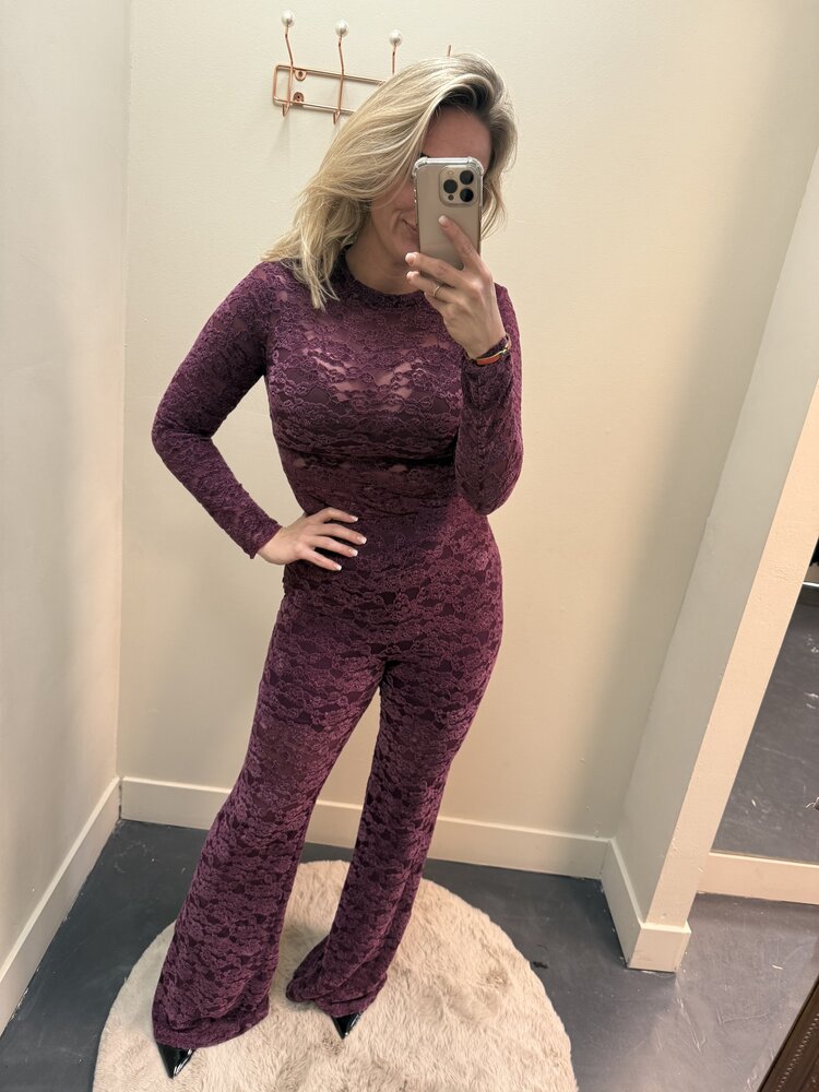 DAMES FLAIR BURGENDY KANT