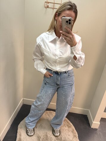 DAMES BALLOON JEAND DIAMONDS