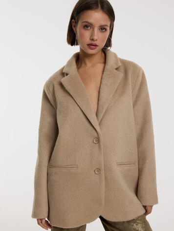 REFINED DEPARTMENT REFINED DEPARTMENT BLAZER BODI HAIRY