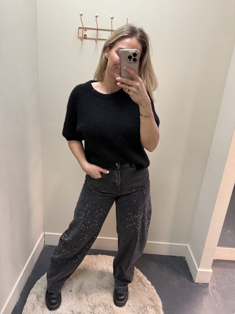 DAMES JEANS DIAMOND BLACK