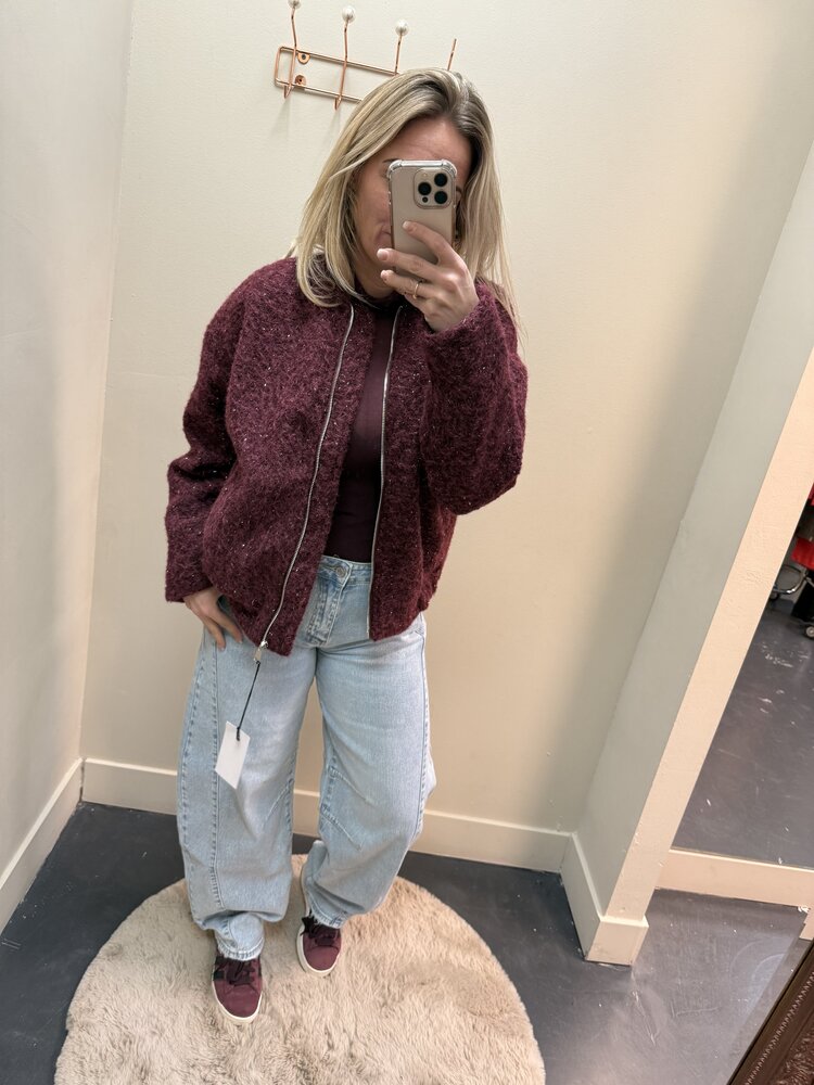 DAMES BALLOON JEANS LIGHT BLUE