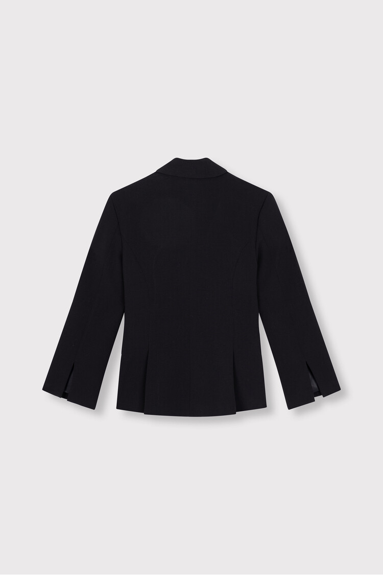 ALIX THE LABEL ALIX FITTED BLAZER BLACK