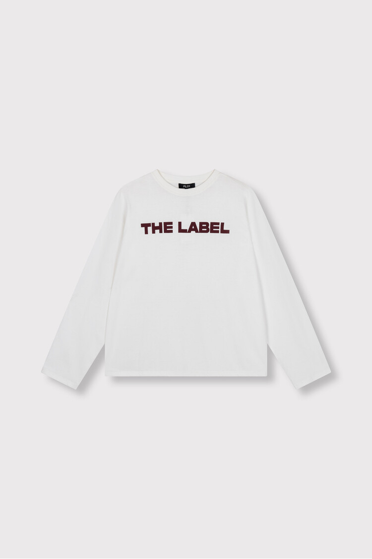 ALIX THE LABEL ALIX KNITTED THE LABEL LONGSLEEVE TOP