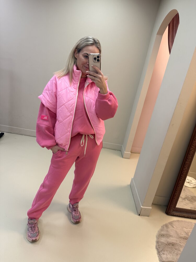 DAMES SET DRESS FOR YOURSELF ROZE