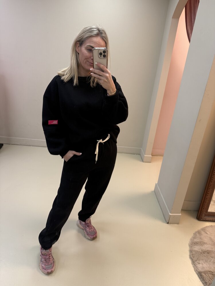 DAMES SET DRESS FOR YOURSELF ZWART