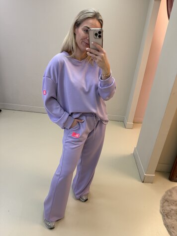 DAMES COMFY SET DRESS FOR YOURSELF LILA