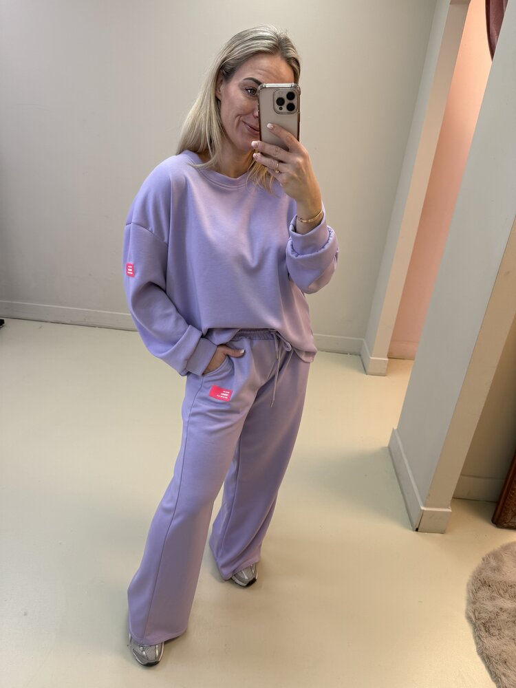 DAMES COMFY SET DRESS FOR YOURSELF LILA