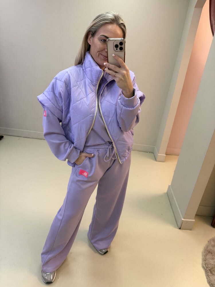 DAMES COMFY SET DRESS FOR YOURSELF LILA