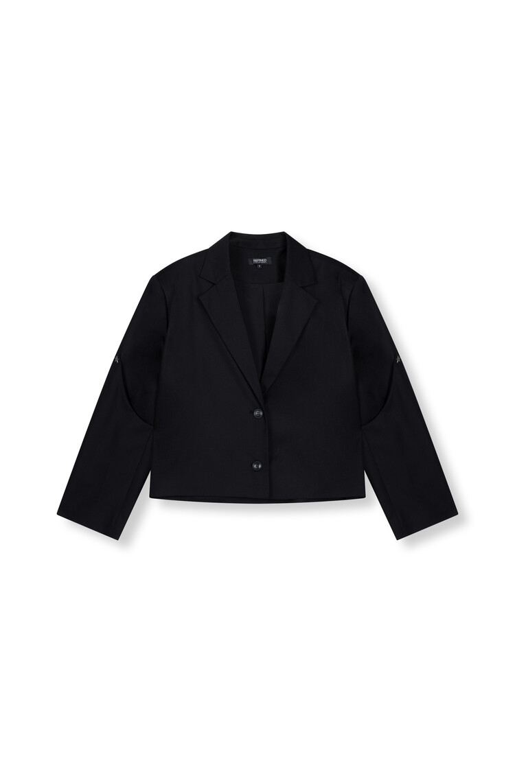 REFINED DEPARTMENT REFINED DEPARTMENT STAR CROPPED BLAZER