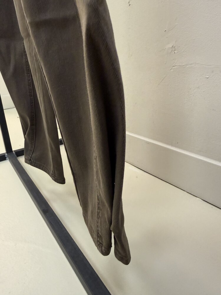 DAMES BALLOON JEANS BRUN