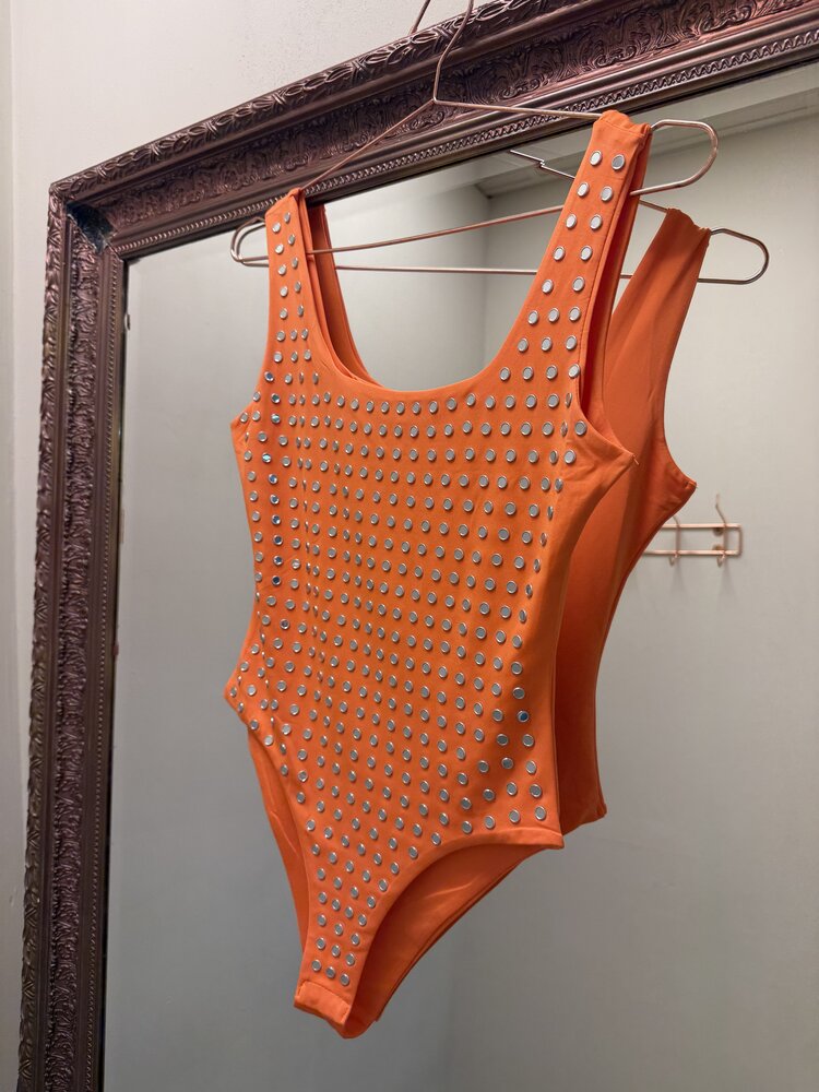 DAMES BODY DIAMOND ORANJE