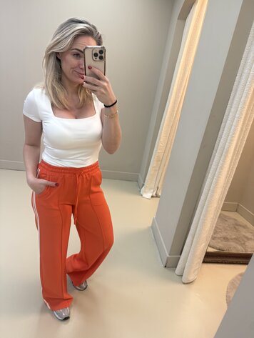 DAMES PANTS ORANJE