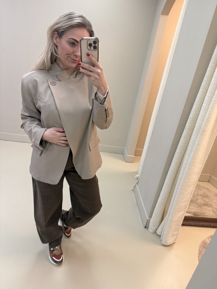 DAMES BLAZER BEIGE