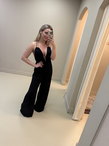 DAMES JUMPSUIT ZWART