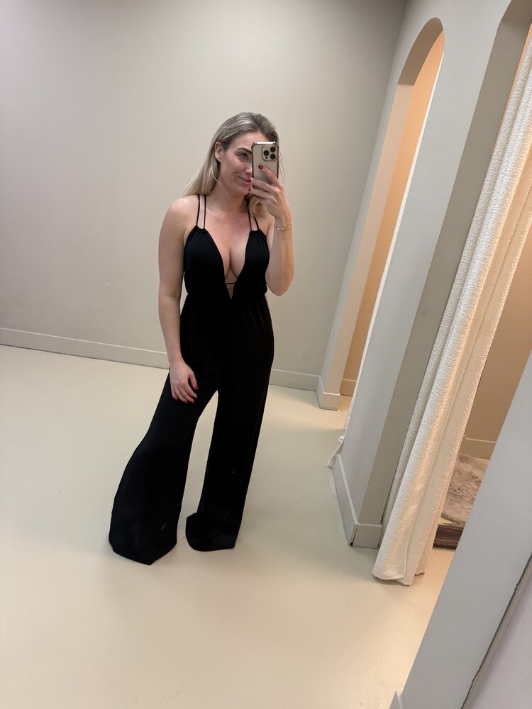 DAMES JUMPSUIT ZWART