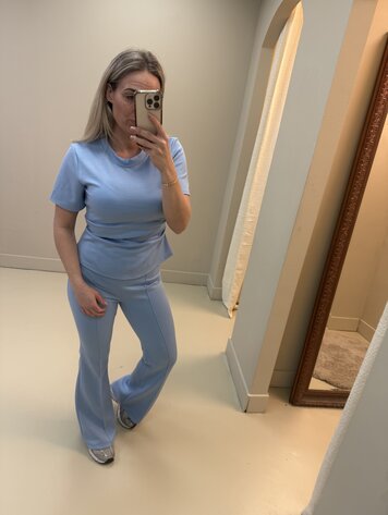 COMFY SET LEXY BLAUW