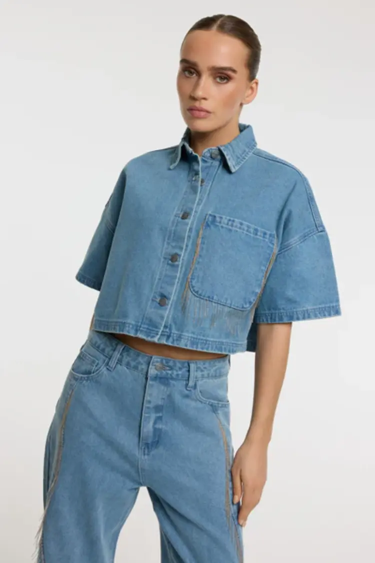 REFINED DEPARTMENT REFINED DEPARTMENT ADELINE BLOUSE