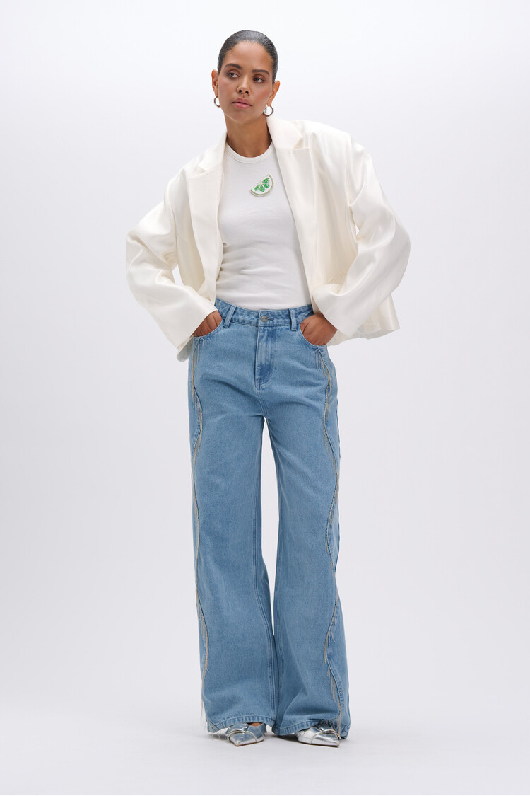 REFINED DEPARTMENT REFINED DEPARTMENT PAYTON PANTS FRINGES