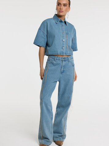 REFINED DEPARTMENT REFINED DEPARTMENT PAYTON PANTS FRINGES