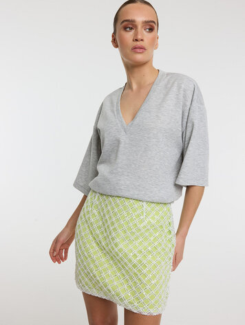 REFINED DEPARTMENT REFINED DEPARTMENT YAEL SKIRT GREEN