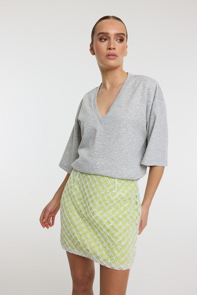 REFINED DEPARTMENT REFINED DEPARTMENT YAEL SKIRT GREEN