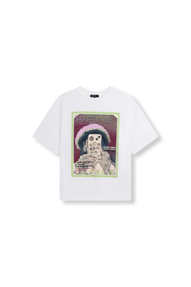 REFINED DEPARTMENT REFINED DEPARTMENT T-SHIRT OVERSIZED MEN FIT LOUI