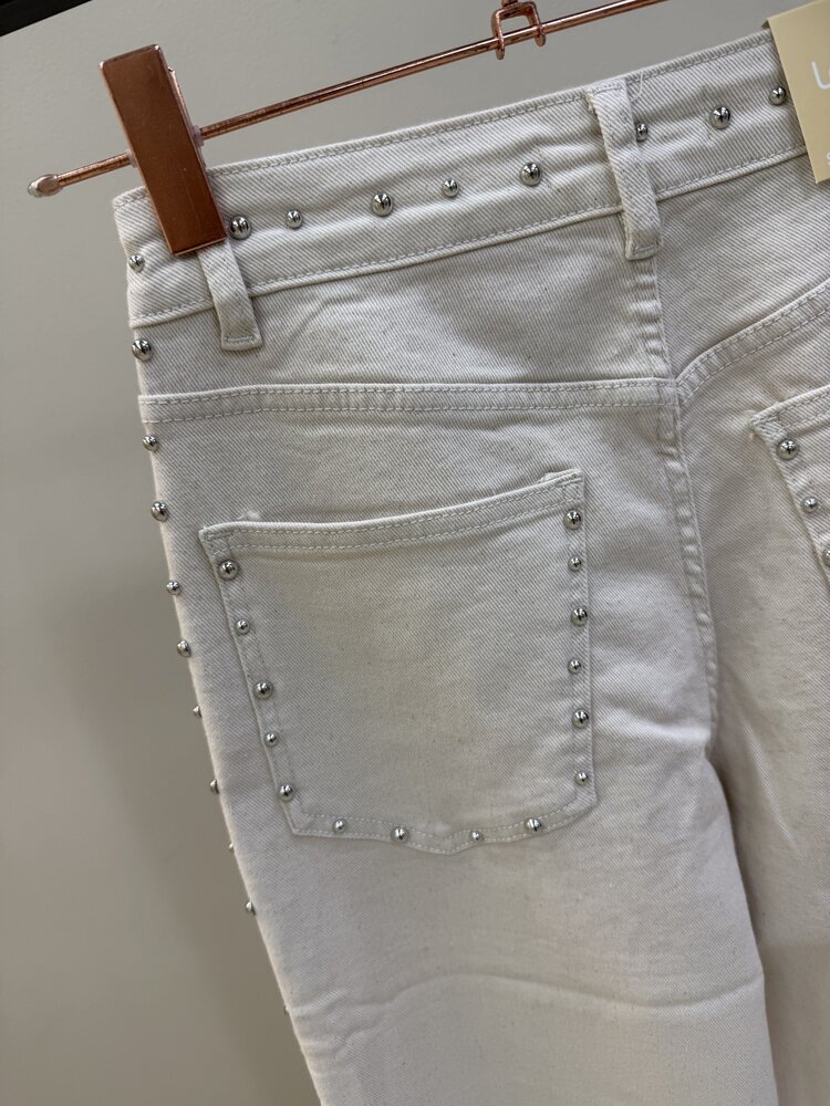 LAULIA DAMES JEANS OFF WHITE Y3329-7