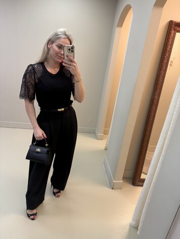 DAMES PANTALON ROX ZWART