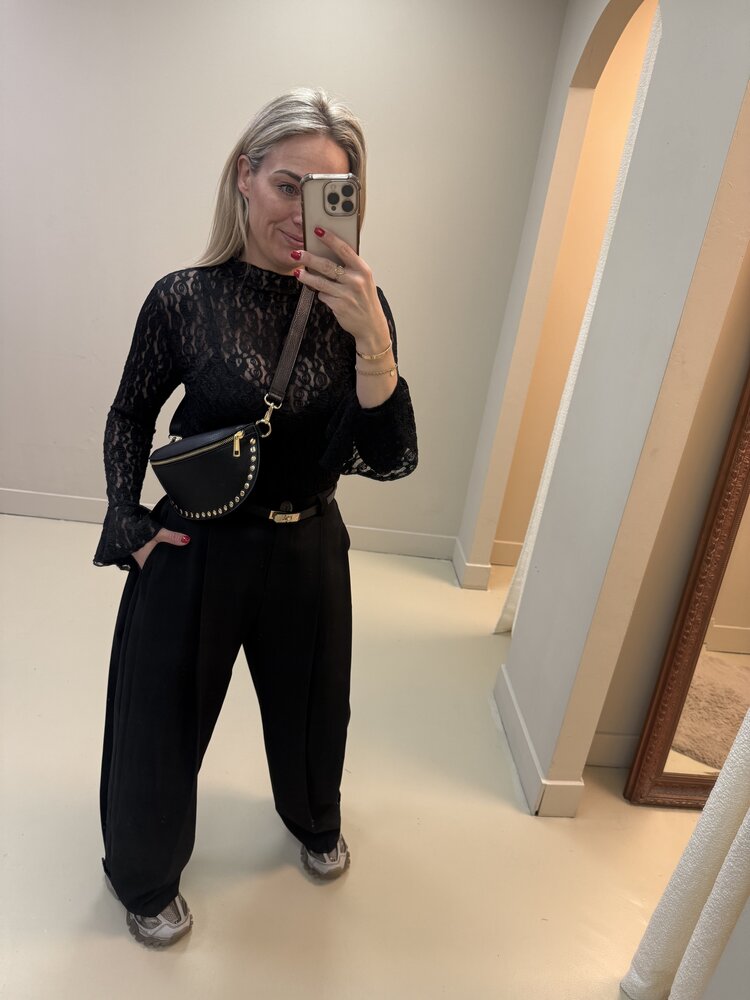 DAMES PANTALON ROX ZWART