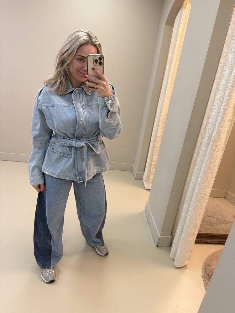 REDIAL BARREL JEANS DENIM