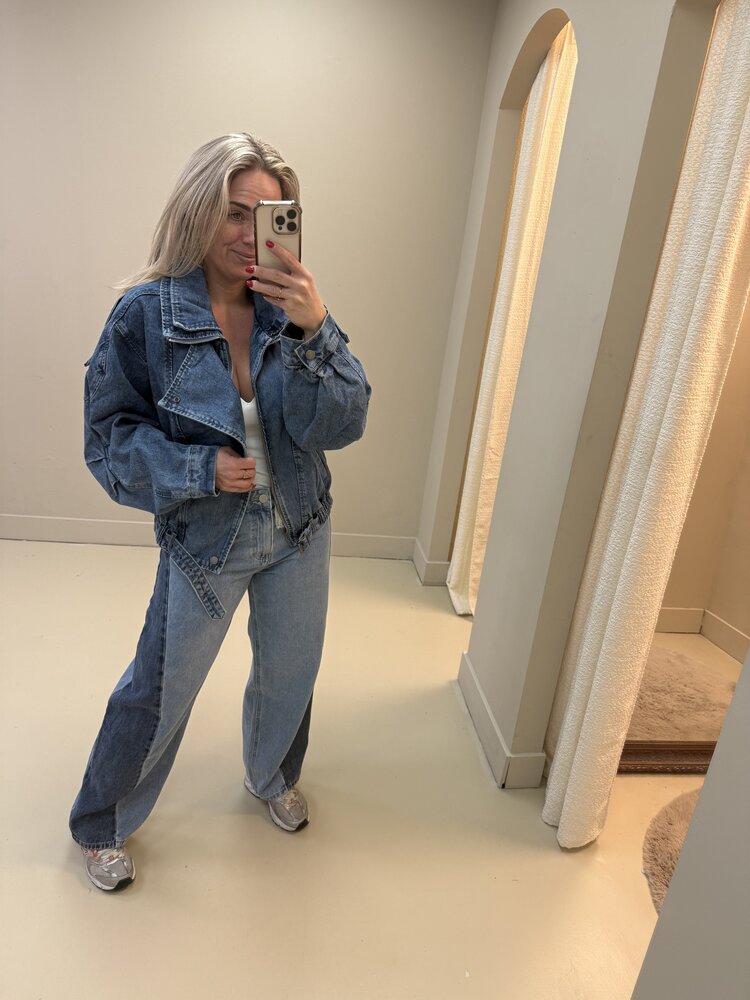 REDIAL BARREL JEANS DENIM