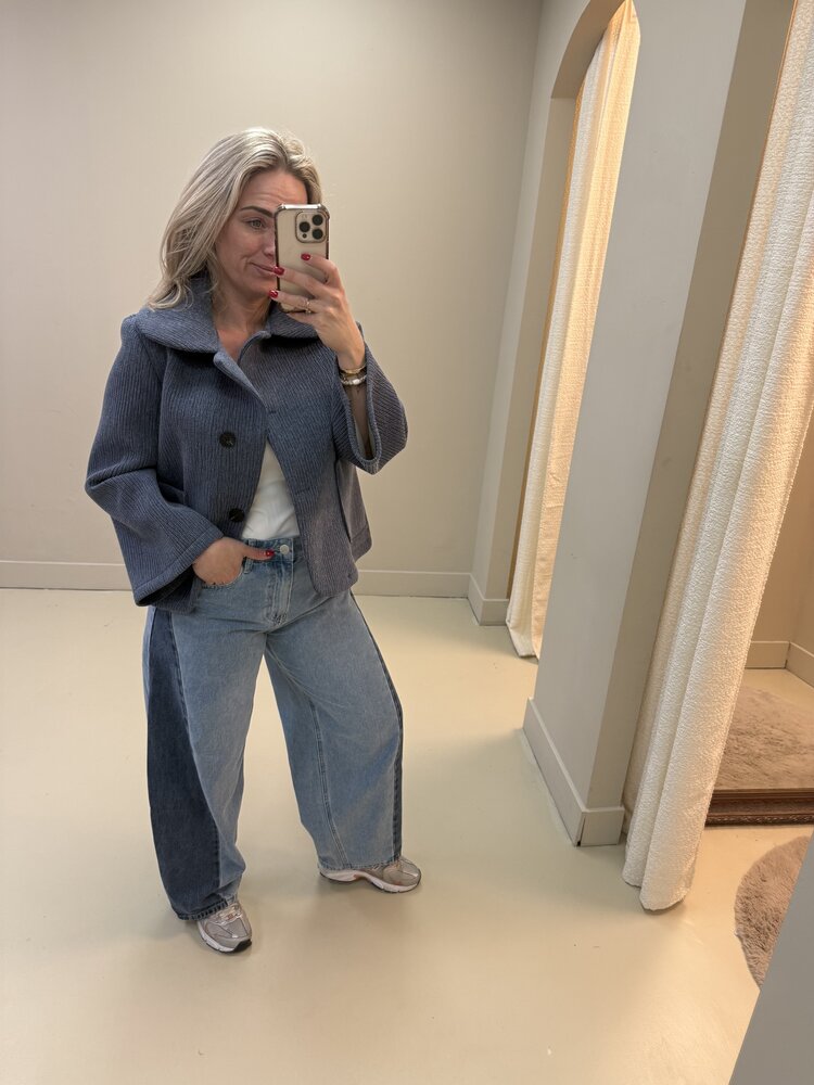 REDIAL BARREL JEANS DENIM