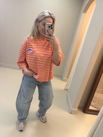 T-SHIRT AMOUR PARIS STRIPES