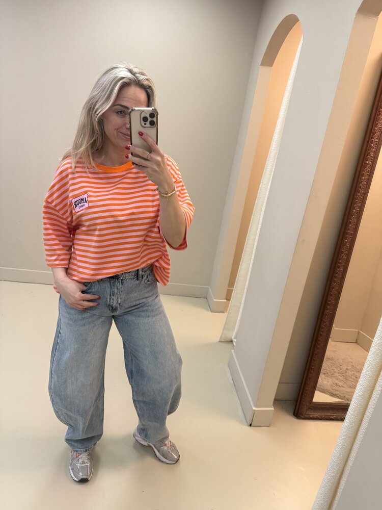 T-SHIRT AMOUR PARIS STRIPES