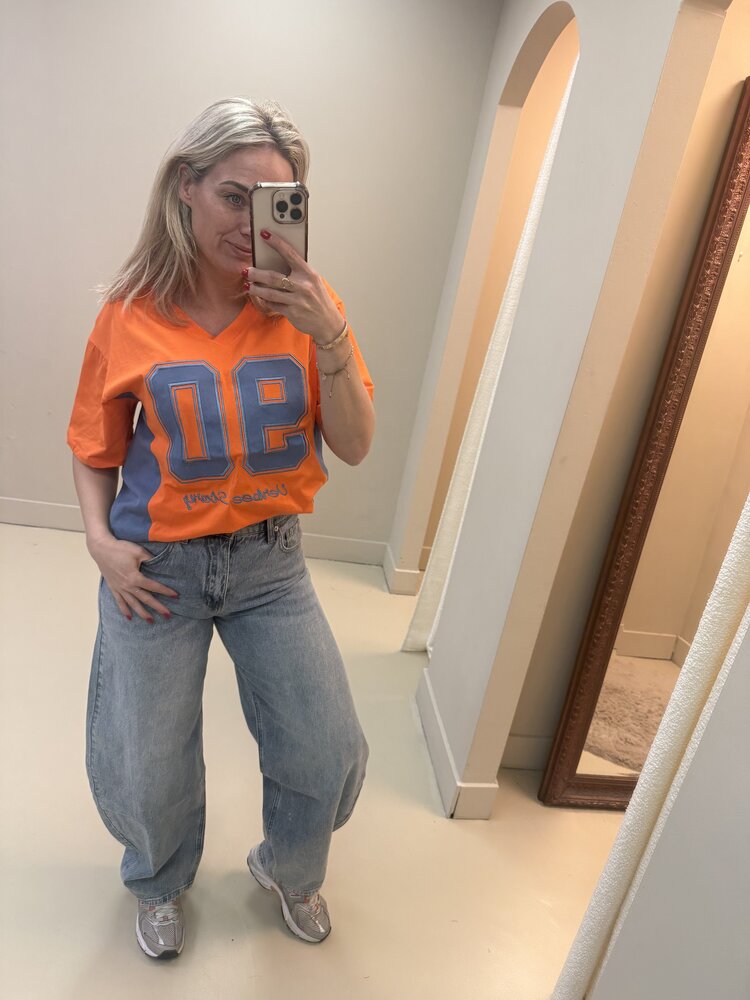 BASEBALL T-SHIRT 90 ORANJE