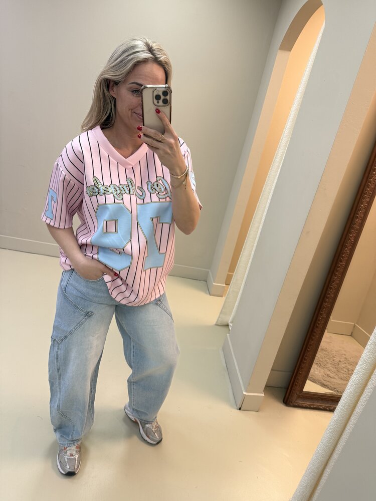 BASEBALL T-SHIRT 79 PINK