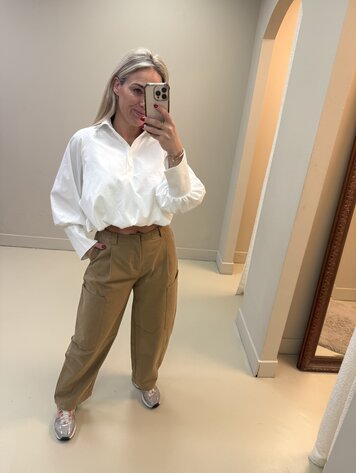 BALLOON BLOUSE WHITE