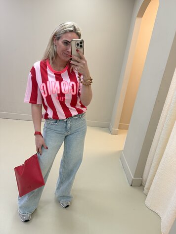 T-SHIRT ICONIC RED/PINK