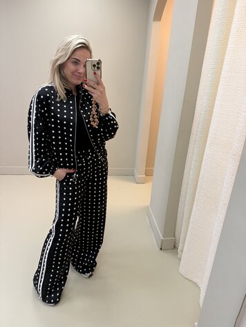 POLKADOT SET LOOK A LIKE BLACK