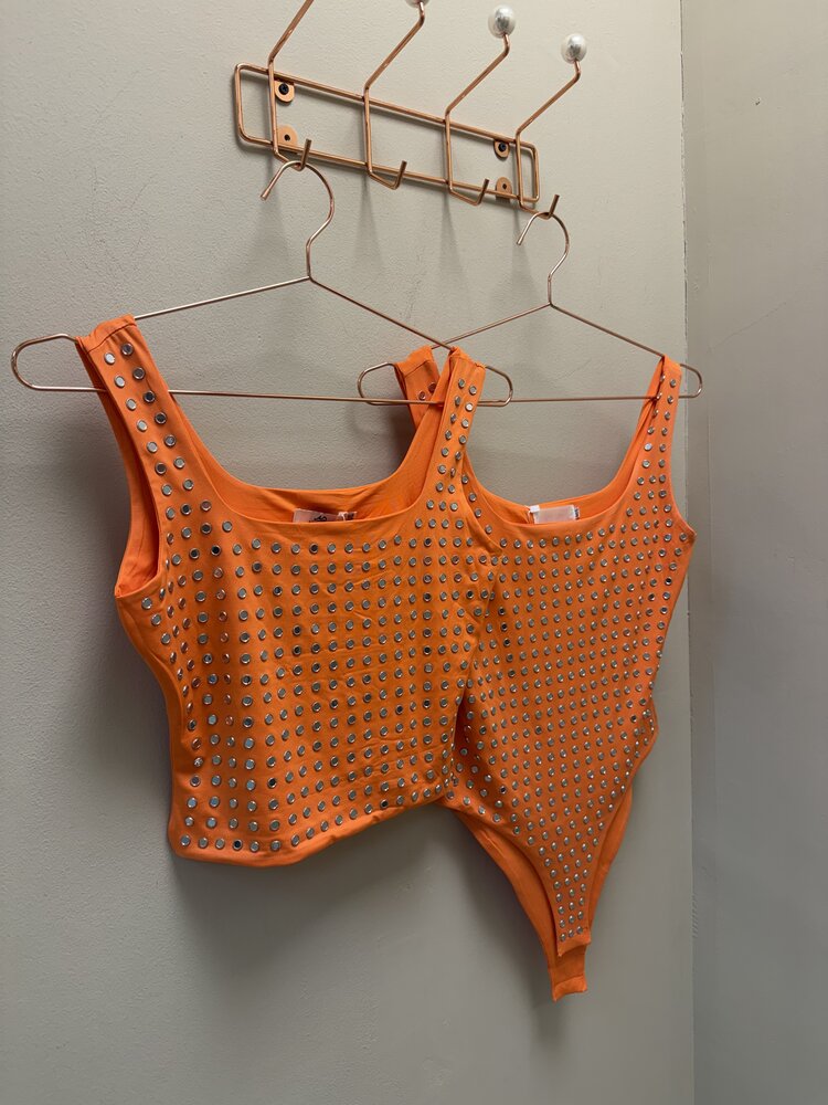 DAMES TOP DIAMOND ORANE