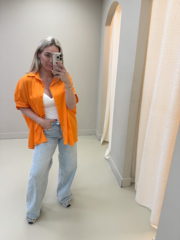 BLOUSE ORANJE