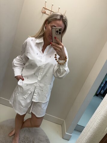 CO-ORD SET PARIS WHITE