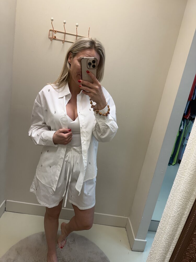 CO-ORD SET PARIS WHITE