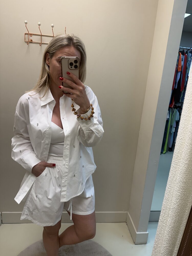 CO-ORD SET PARIS WHITE