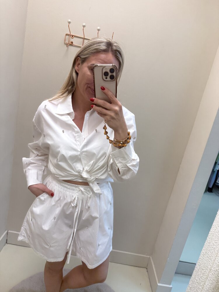 CO-ORD SET PARIS WHITE