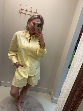 CO-ORD SET PARIS BUTTER YELLOW