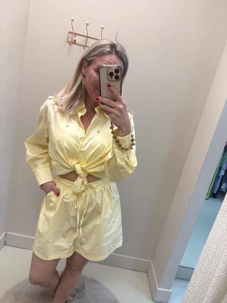 CO-ORD SET PARIS BUTTER YELLOW