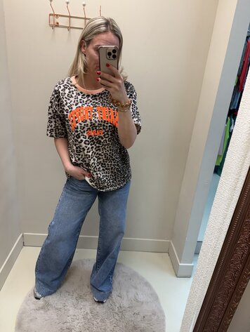 T-SHIRT PANTER SAINT TROPEZ ORANJE